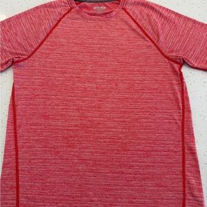 Layer 8 Men's Heathered Red Short Sleeve Tee